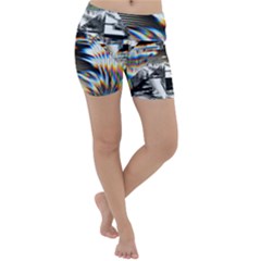 Rainbow Assault Lightweight Velour Yoga Shorts by MRNStudios