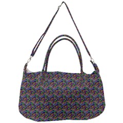 Seamless Prismatic Geometric Pattern With Background Removal Strap Handbag by Jancukart