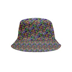 Seamless Prismatic Geometric Pattern With Background Bucket Hat (kids) by Jancukart