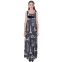 Nyc Pattern Empire Waist Maxi Dress View1