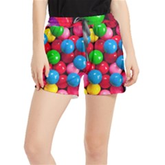 Bubble Gum Women s Runner Shorts by artworkshop