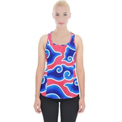 Batik Megamendung Piece Up Tank Top by artworkshop