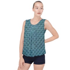 Bubble Wrap Bubble Hem Chiffon Tank Top by artworkshop