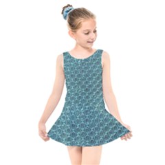 Bubble Wrap Kids  Skater Dress Swimsuit by artworkshop