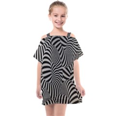 Pattern Kids  One Piece Chiffon Dress by artworkshop