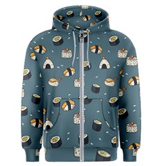 Sushi Pattern Men s Zipper Hoodie by Jancukart