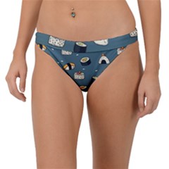 Sushi Pattern Band Bikini Bottom by Jancukart