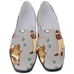 Cats Pattern Women s Classic Loafer Heels by Jancukart