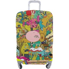 Cartoon Wallpapers Luggage Cover (large) by Jancukart