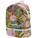 Cartoon Wallpapers Zip Bottom Backpack View1