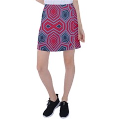 Abstract Pattern Geometric Backgrounds  Tennis Skirt by Eskimos