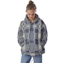 Abstract pattern geometric backgrounds Kids  Oversized Hoodie View1