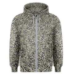 Intricate Ornate Pattern Men s Zipper Hoodie by dflcprintsclothing