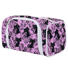 Pink Cats Toiletries Pouch by NerdySparkleGoth