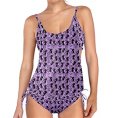 Purple Cat Tankini Set by NerdySparkleGoth