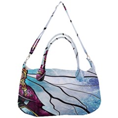 Anna Disney Frozen Stained Glass Removal Strap Handbag by artworkshop