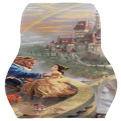 Beauty And The Beast Castle Car Seat Back Cushion  by artworkshop