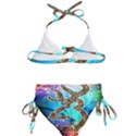 Browning Deer Glitter Galaxy Kids  Classic Bikini Set View2