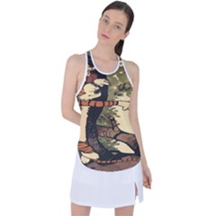 Calvin And Hobbes Racer Back Mesh Tank Top by artworkshop