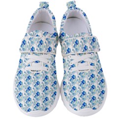 Flowers Pattern Women s Velcro Strap Shoes by Sparkle