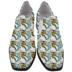 Birds Women Slip On Heel Loafers by Sparkle