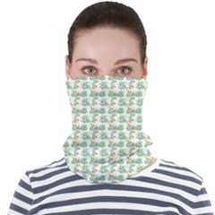 Flowers Pattern Face Seamless Bandana (adult) by Sparkle