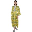 Digitalart Maxi Satin Kimono View1