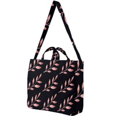 Spring Leafs Square Shoulder Tote Bag by Sparkle