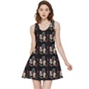 Cat Pattern Inside Out Reversible Sleeveless Dress View1