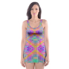 Hippie Dippie Skater Dress Swimsuit by Thespacecampers