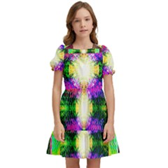 Honeycomb High Kids  Puff Sleeved Dress by Thespacecampers