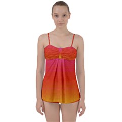 Sunrise Party Babydoll Tankini Set by Thespacecampers