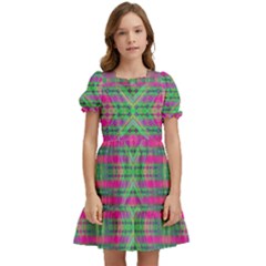 Tripapple Kids  Puff Sleeved Dress by Thespacecampers