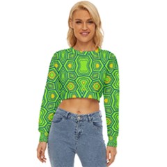 Abstract Pattern Geometric Backgrounds  Lightweight Long Sleeve Sweatshirt by Eskimos