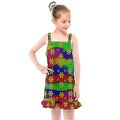 Blooming Stars On The Rainbow So Rare Kids  Overall Dress by pepitasart