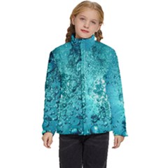 Bubbles Water Bub Kids  Puffer Bubble Jacket Coat by artworkshop