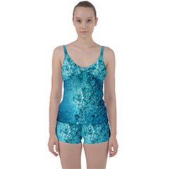 Bubbles Water Bub Tie Front Two Piece Tankini by artworkshop