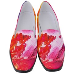 Colorful Painting Women s Classic Loafer Heels by artworkshop