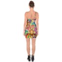 Mandalas Colorful Abstract Ornamental One Soulder Bodycon Dress View2