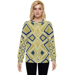 Abstract Pattern Geometric Backgrounds   Hidden Pocket Sweatshirt by Eskimos