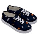 Halloween Ghost Pumpkin Bat Skull Kids  Classic Low Top Sneakers View3