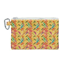 Pattern Canvas Cosmetic Bag (medium) by nate14shop