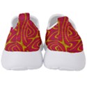 Pattern Pink Men s Slip On Sneakers View4