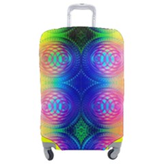 Inverted Circles Luggage Cover (medium) by Thespacecampers