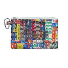 Beverages Canvas Cosmetic Bag (medium) by nate14shop