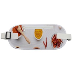 Masala Spices Food Rounded Waist Pouch by artworkshop