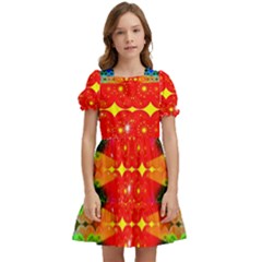 Rolly Beam Kids  Puff Sleeved Dress by Thespacecampers