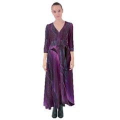 Feather Button Up Maxi Dress by artworkshop