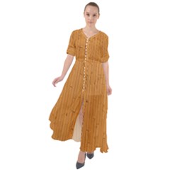 Hardwood Vertical Waist Tie Boho Maxi Dress by artworkshop