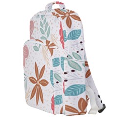 Nature Flora Double Compartment Backpack by artworkshop